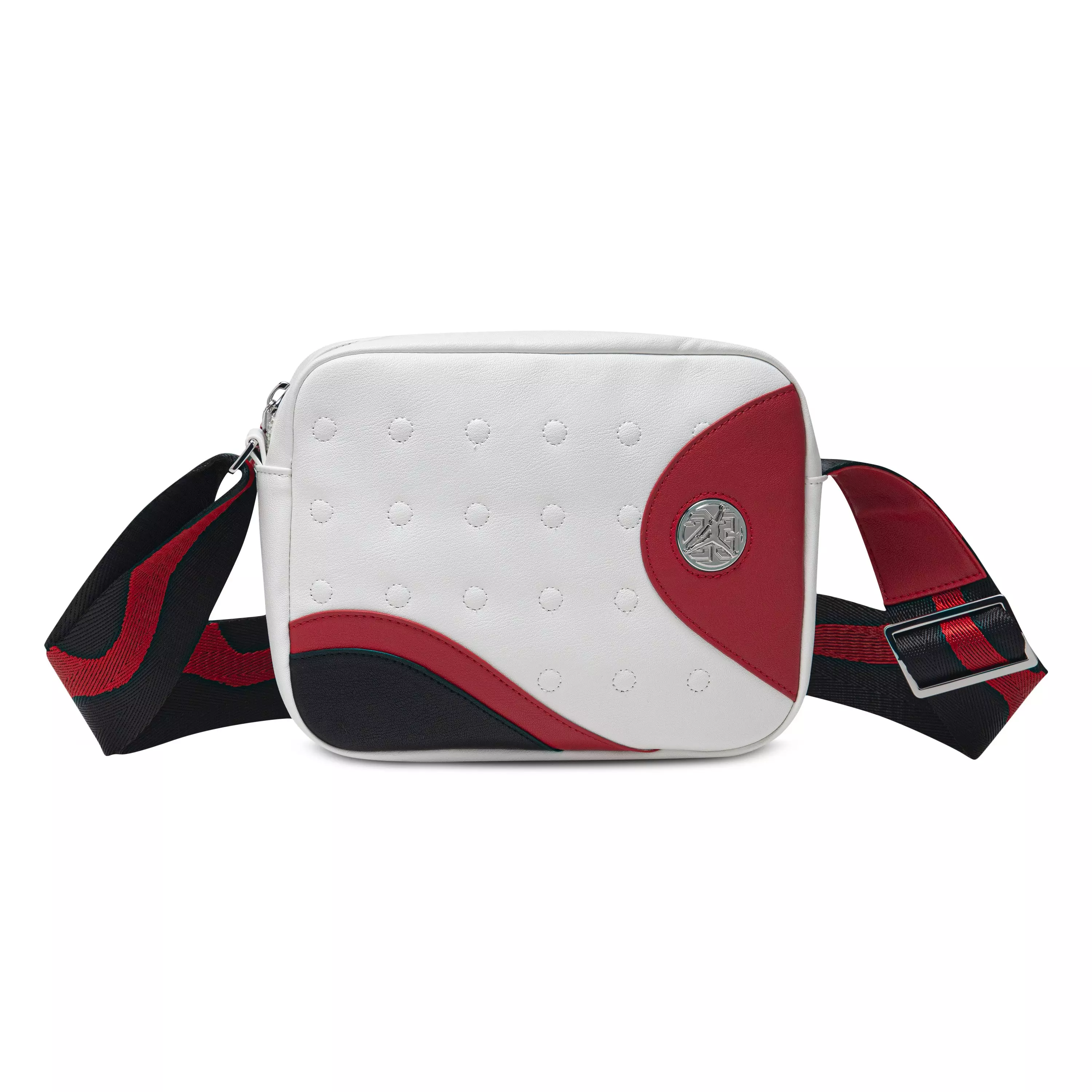Jordan AJ13 Messenger Bag - White/Red